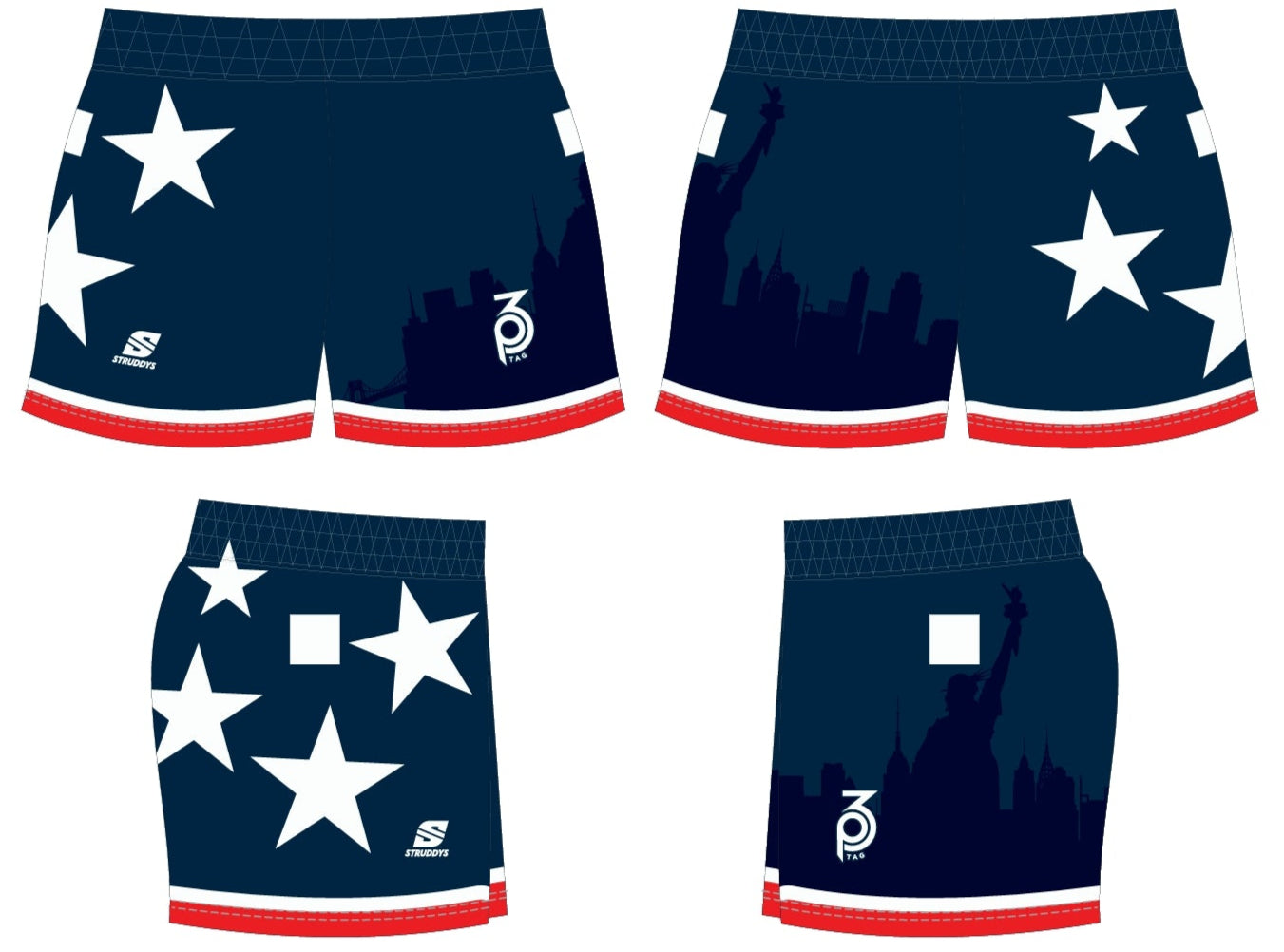SZN25 USA Tag Shorts